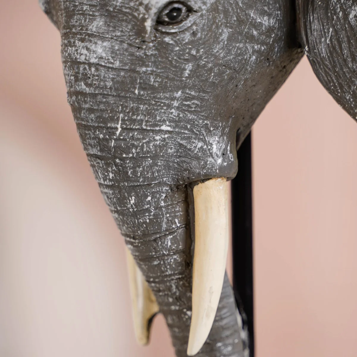 Rose Crowned Elephant Bust Showpiece - Image 7
