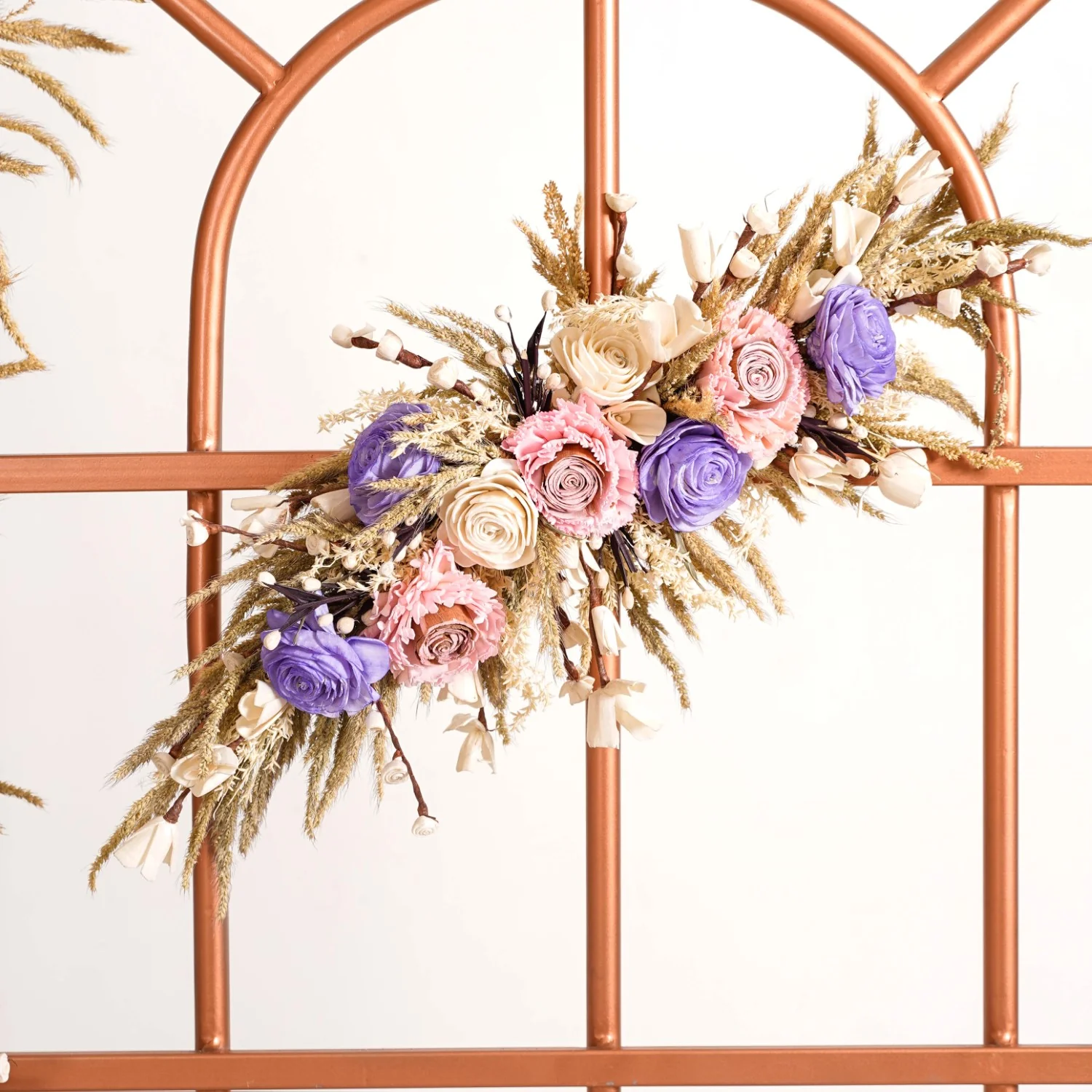 Rose Gold Arched Metal Backdrop Frame 42 Inch - Image 7