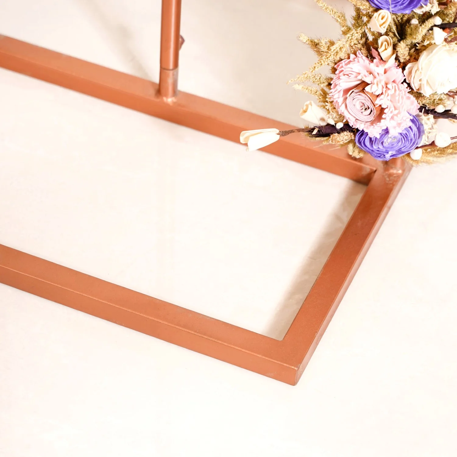 Rose Gold Arched Metal Backdrop Frame 42 Inch - Image 9