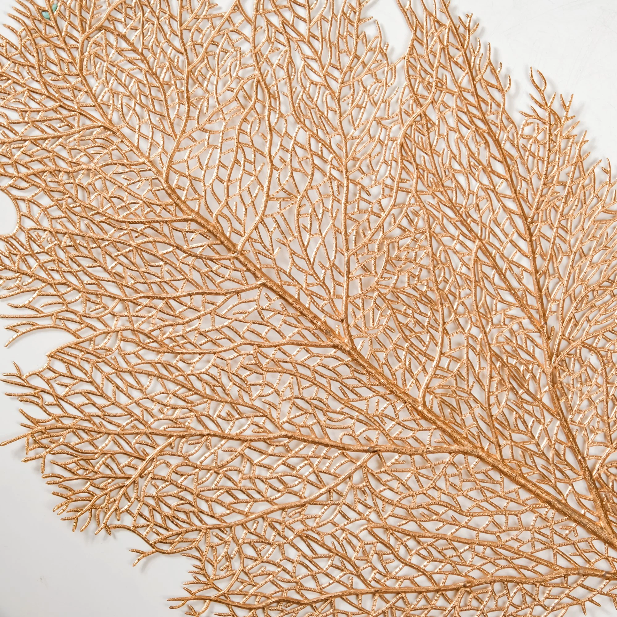 Rose Gold Leaf Table Mat Set Of 6 - Image 7