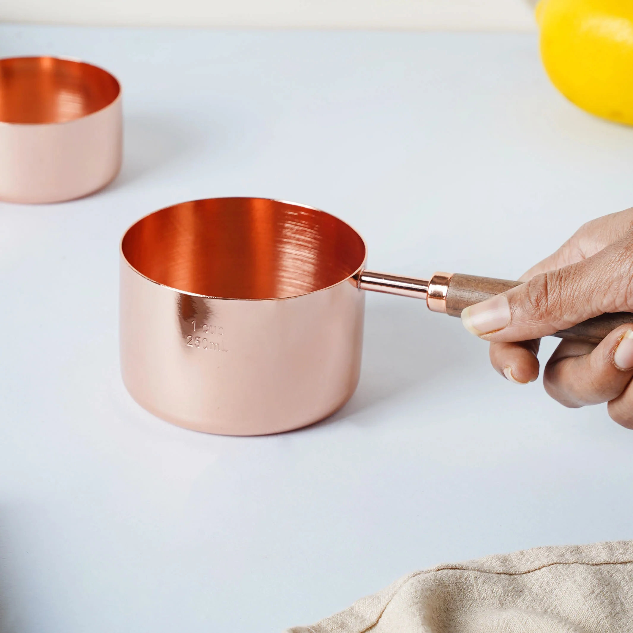 Rose Gold Measuring Spoon Set - Image 8