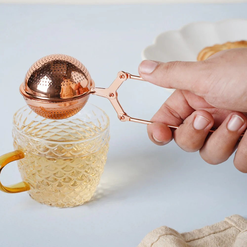 Rose Gold Tea Filter - Image 4