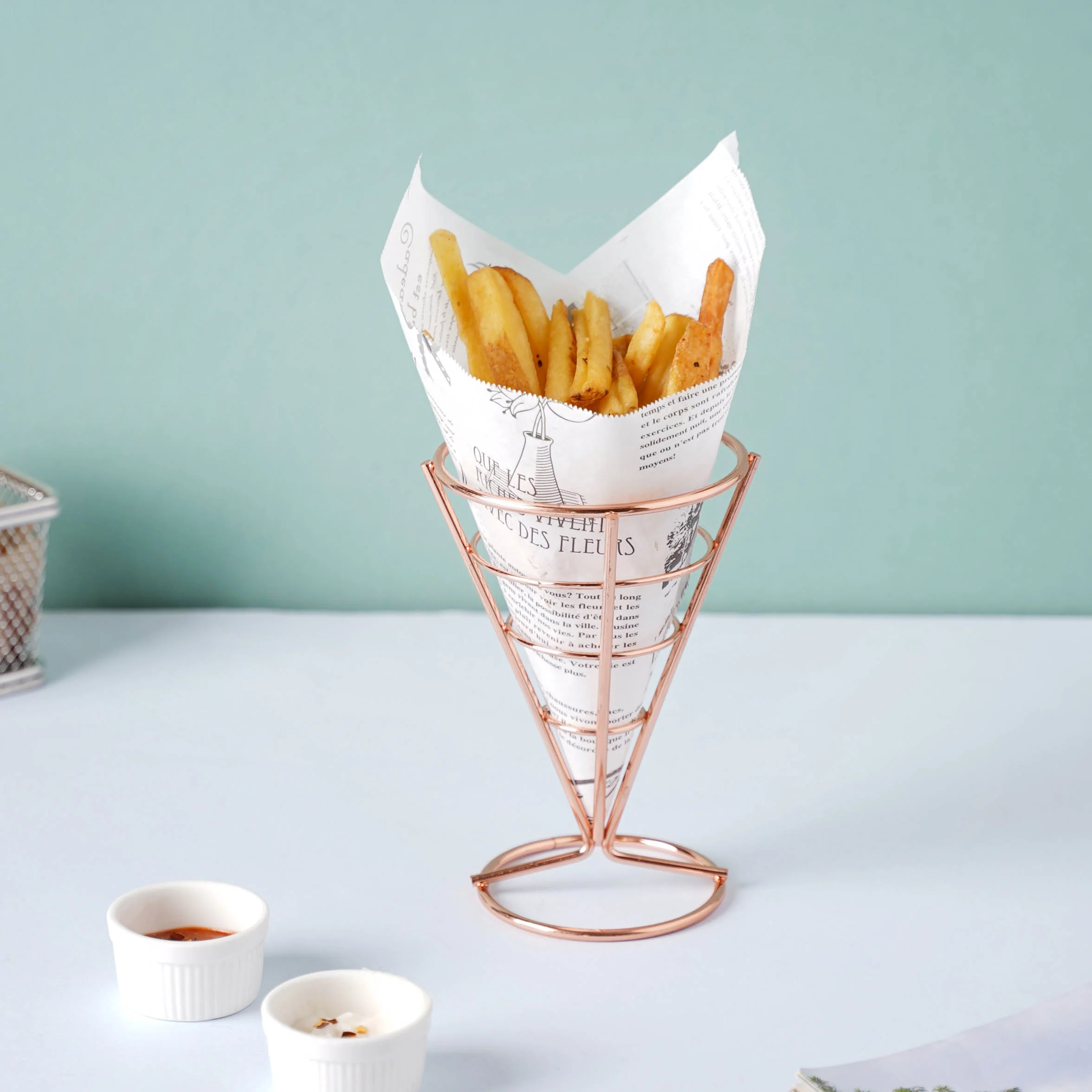 Rosegold Snack Cone - Image 3