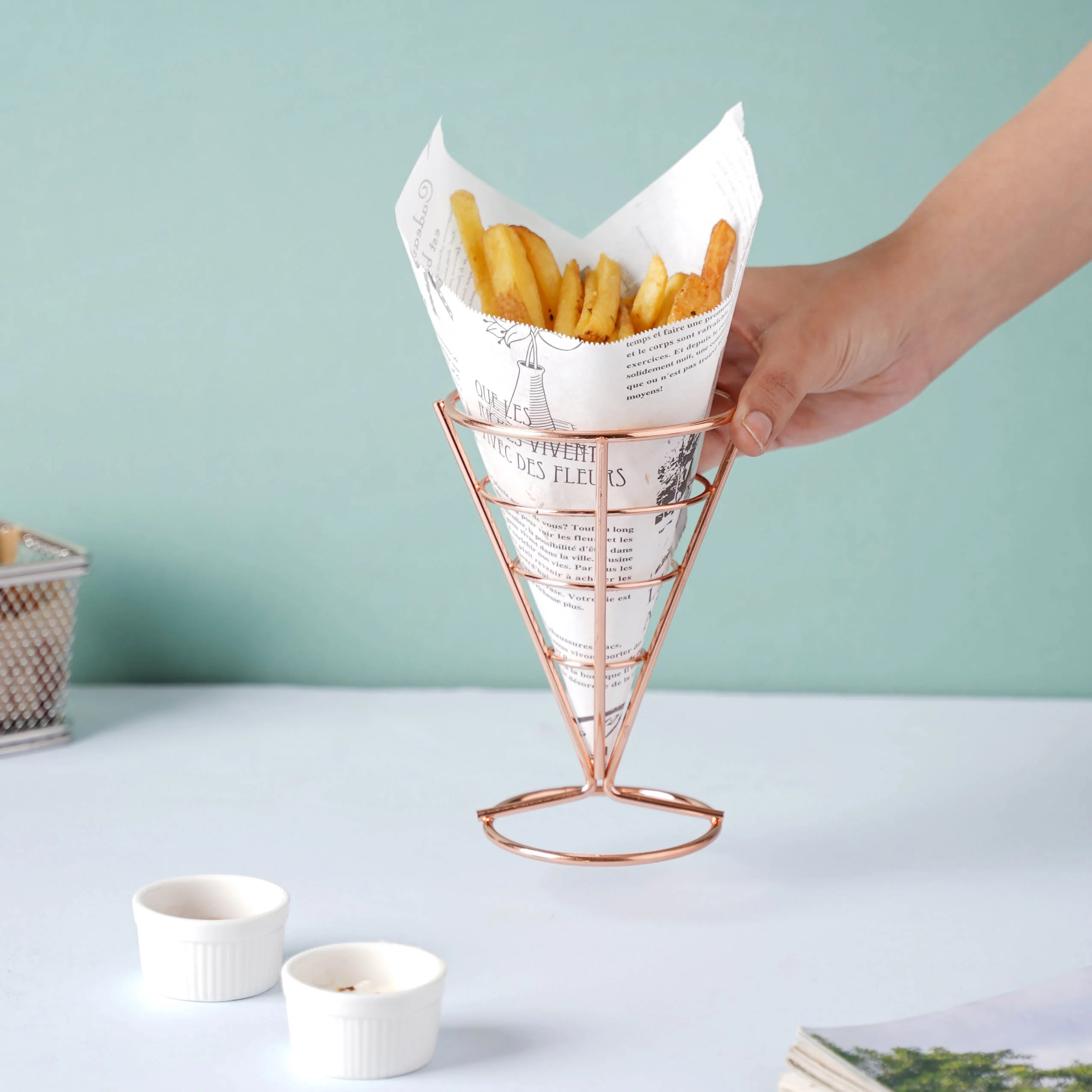 Rosegold Snack Cone - Image 4
