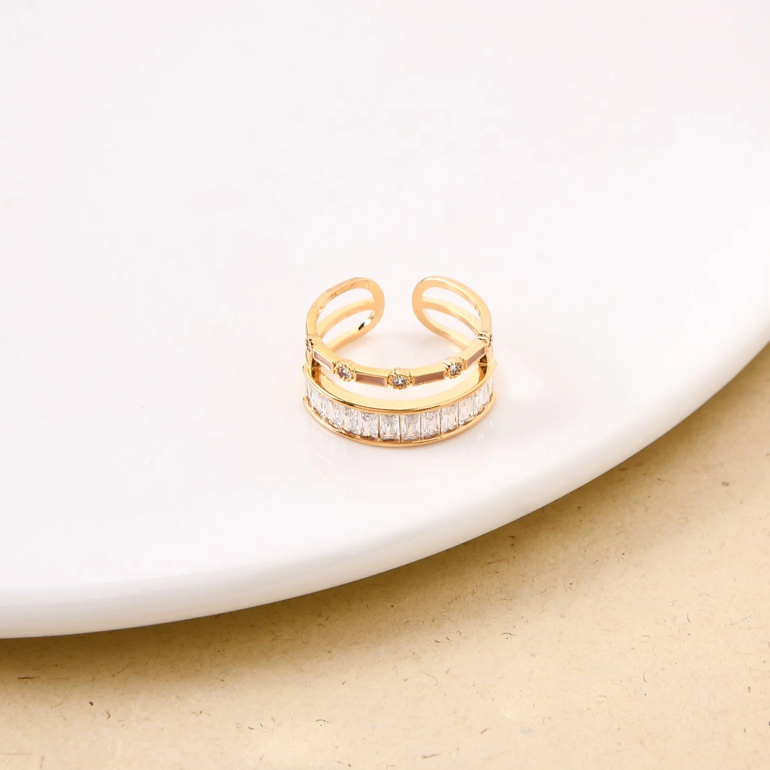 Rosy Vintage Glam Ring - Image 5