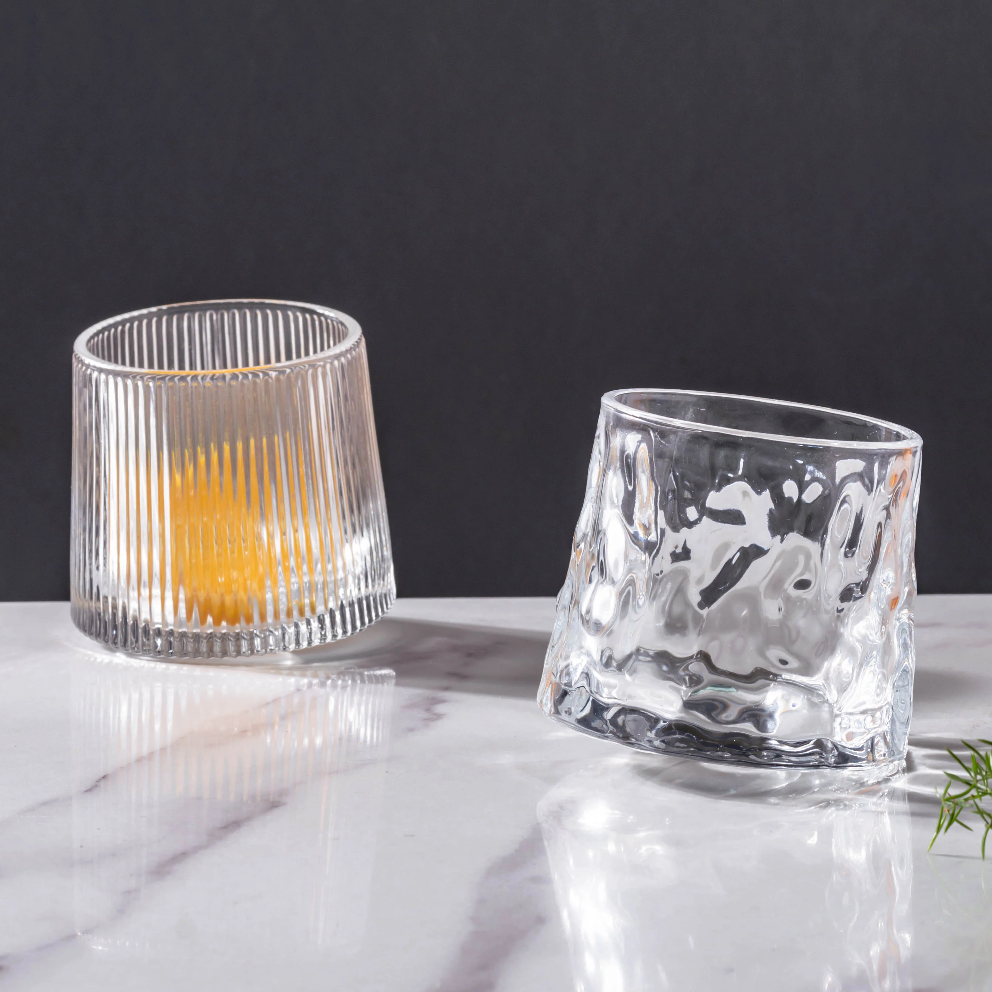 Rotating Glass Set of 2 - Image 16