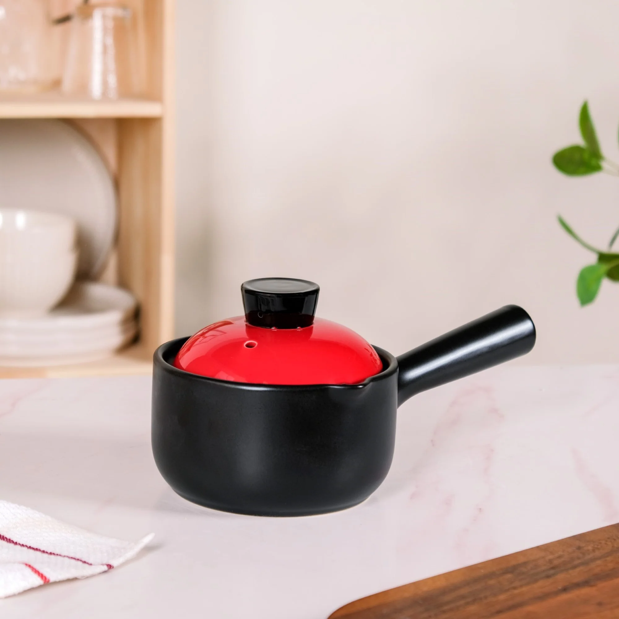 Rouge Ceramic Sauce Pan 1000ml - Image 10
