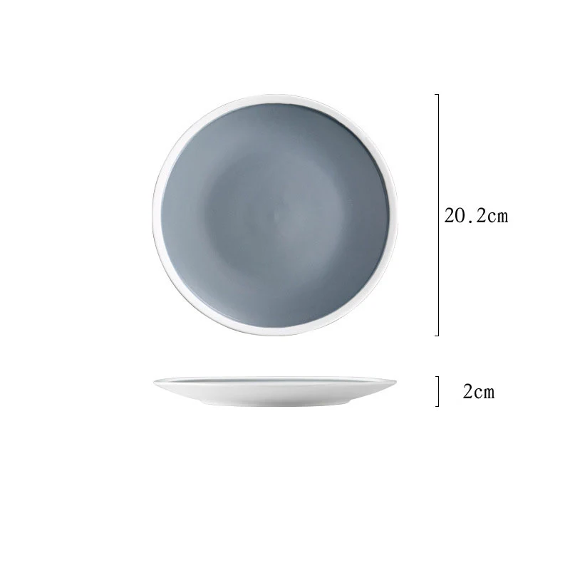 Round Breakfast Plate - Image 8