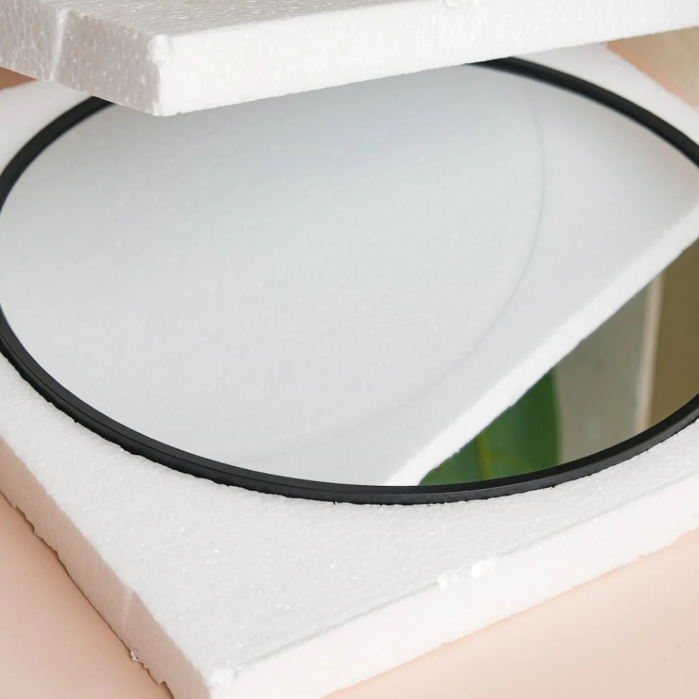 Round Wall Mirror Black 23 Inch - Image 7