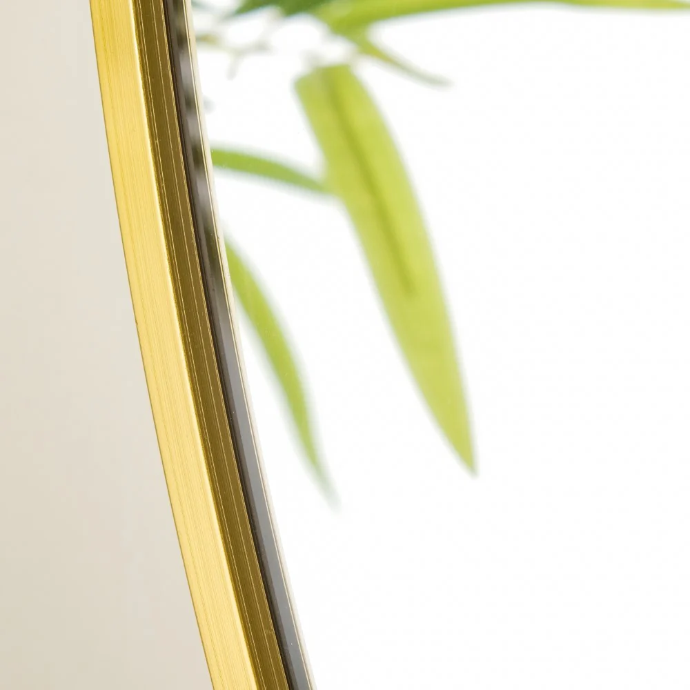 Round Wall Mirror Gold 15 Inch - Image 7