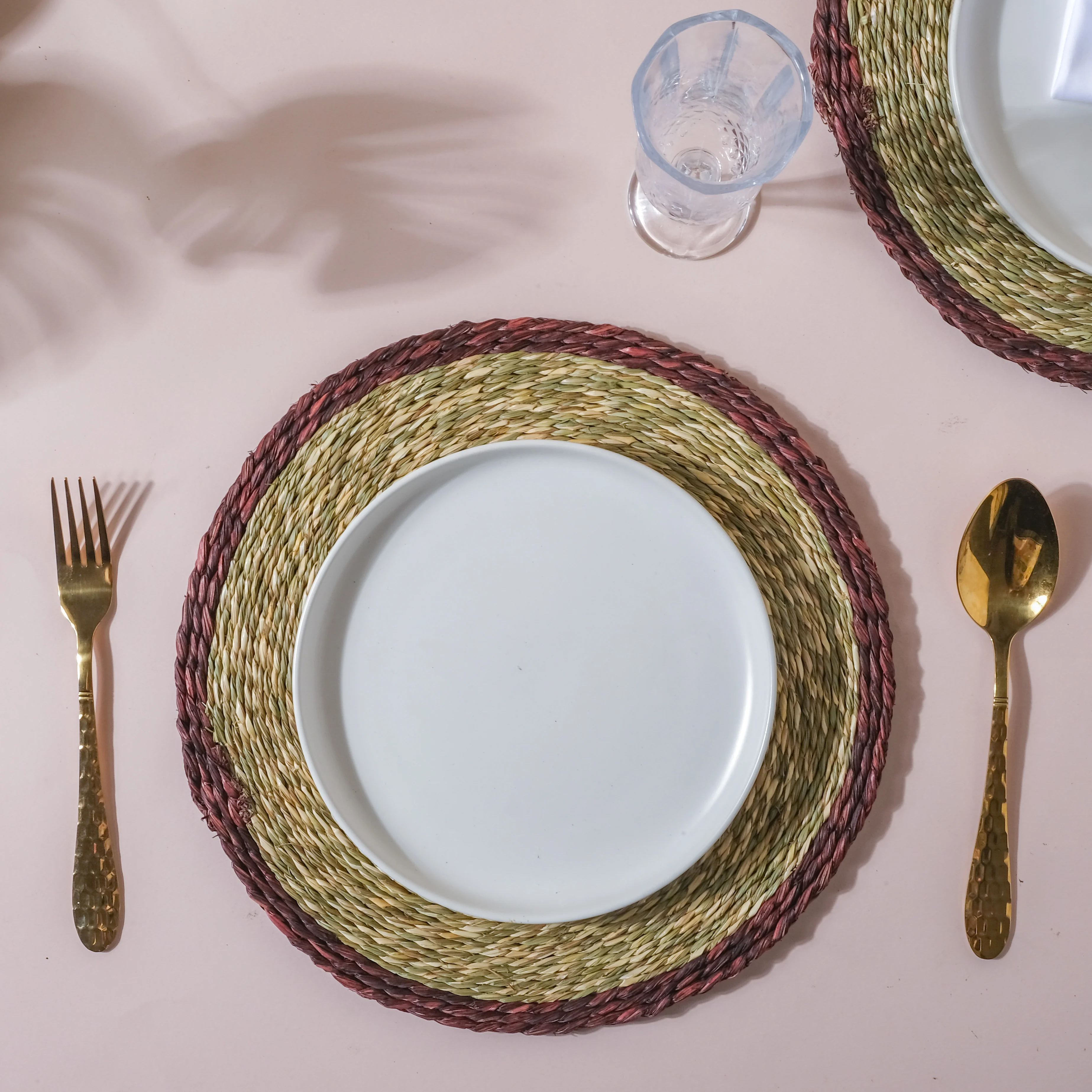 Round Sabai Trivet Brown - Image 9