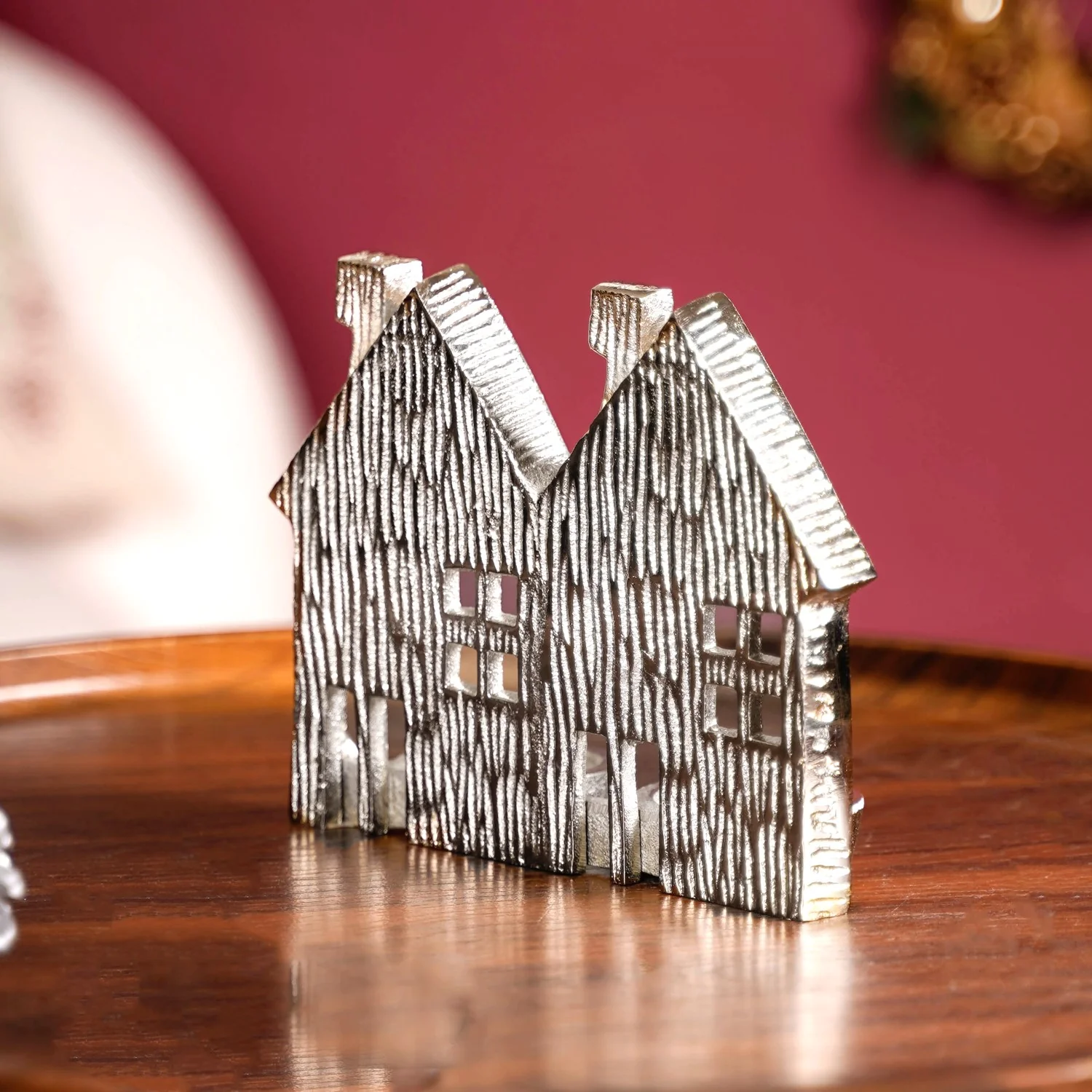 Row Houses Tea Light Candle Holder - Image 6