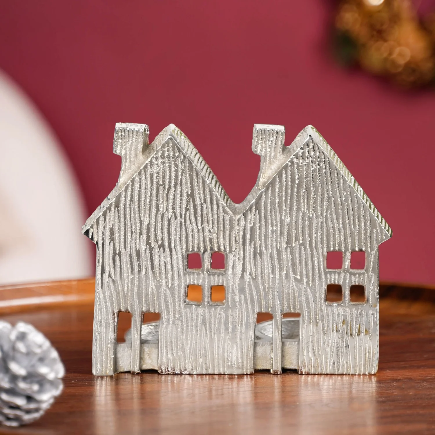 Row Houses Tea Light Candle Holder - Image 9