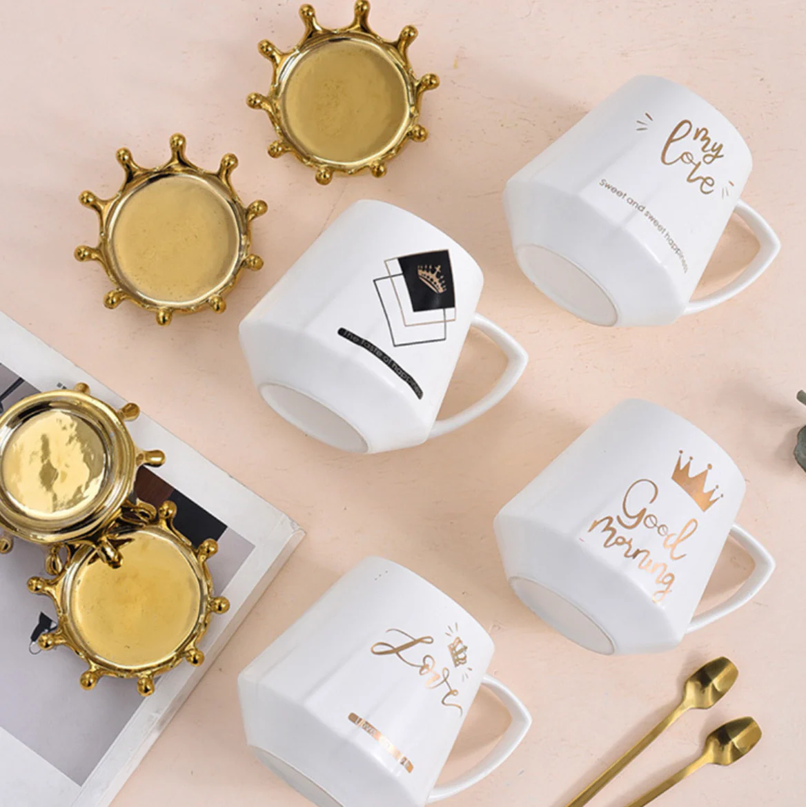 Royal Crown My Love Coffee Cup With Lid 300 ml - Image 10