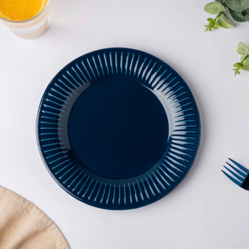 Royal Snack Plate Blue Small 8.5 Inch - Image 4