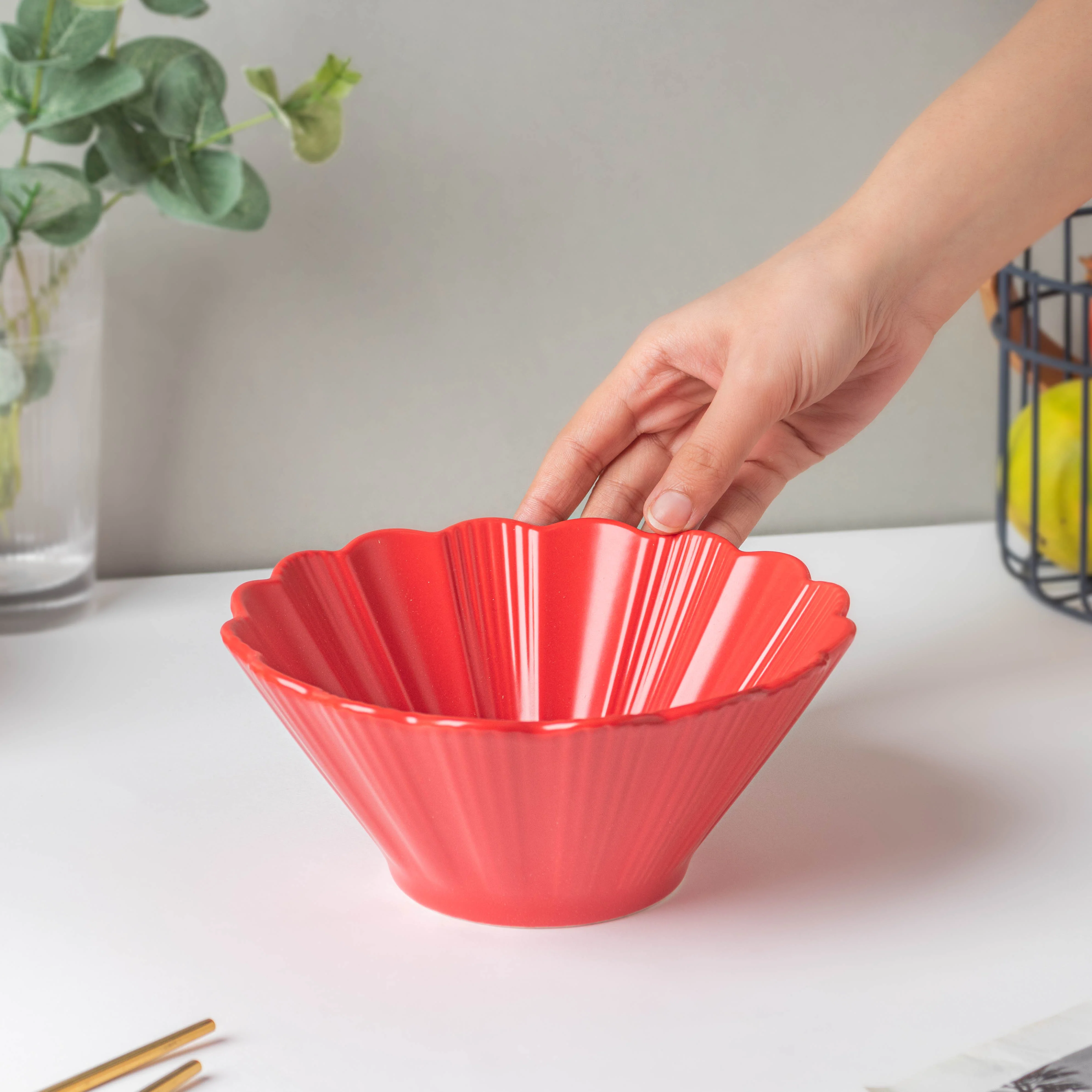 Ruby Red Ramen Bowl 600 ml - Image 2