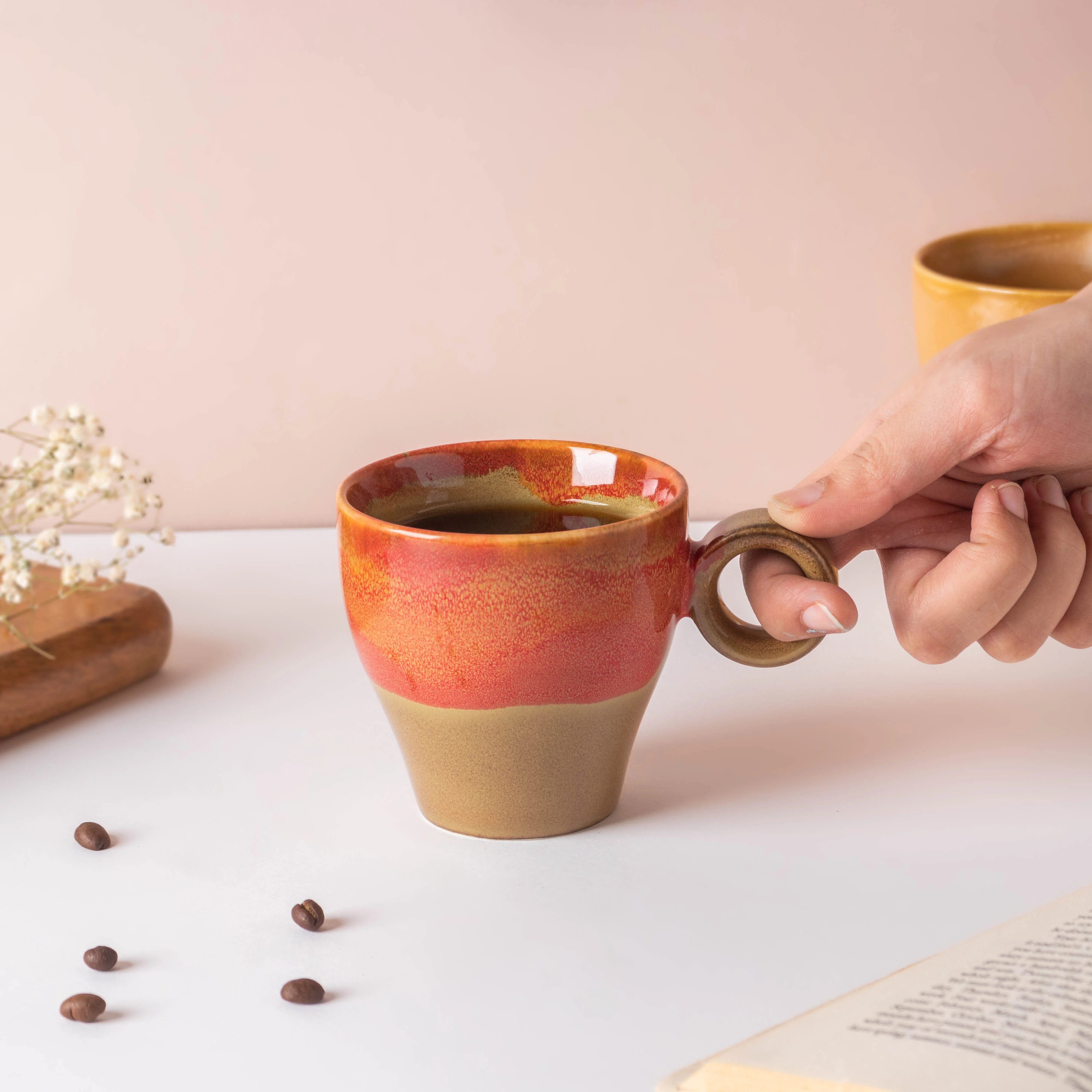 Rustic Bicolour Cup 200 ml - Image 2