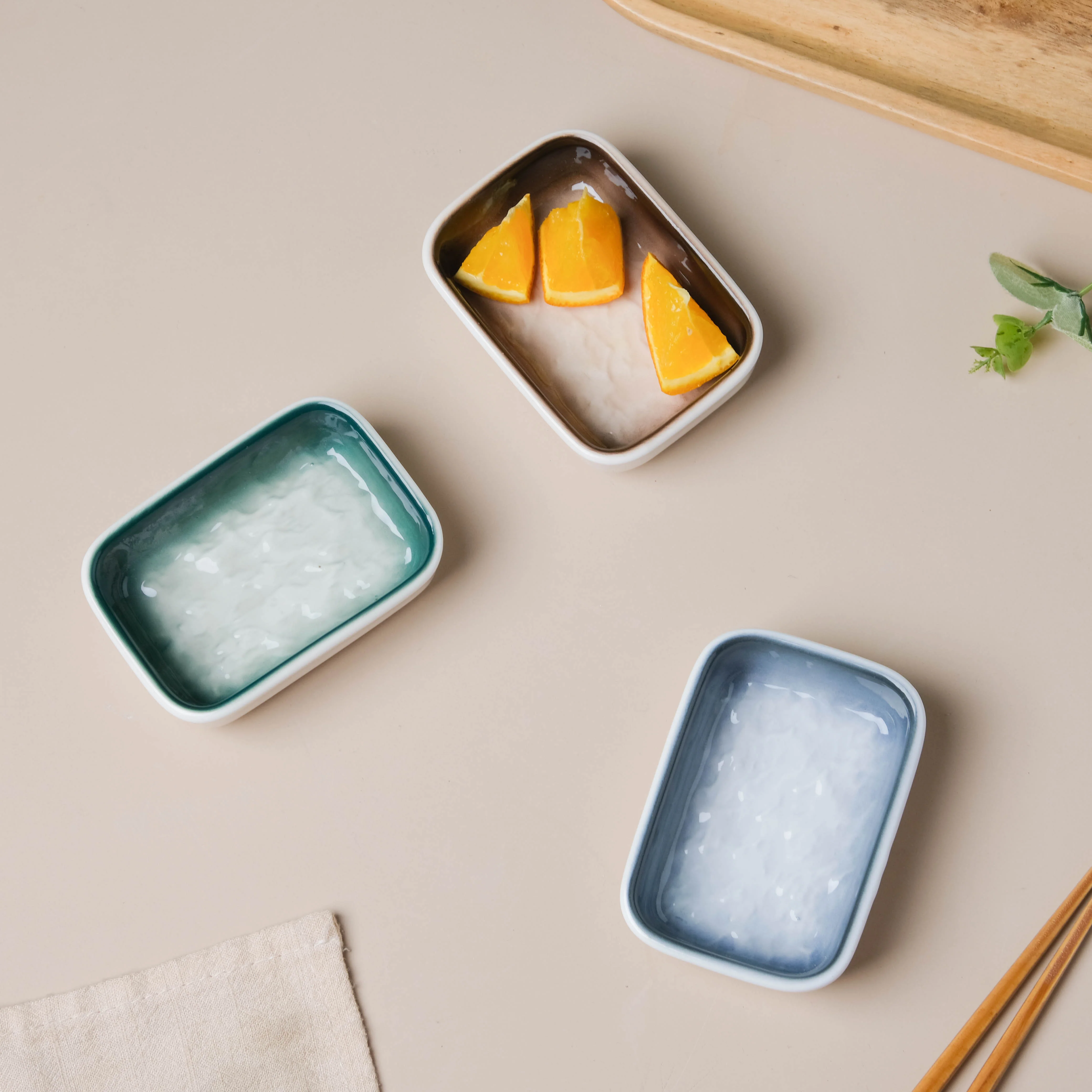 Rustic Green Dip Bowl - Image 6