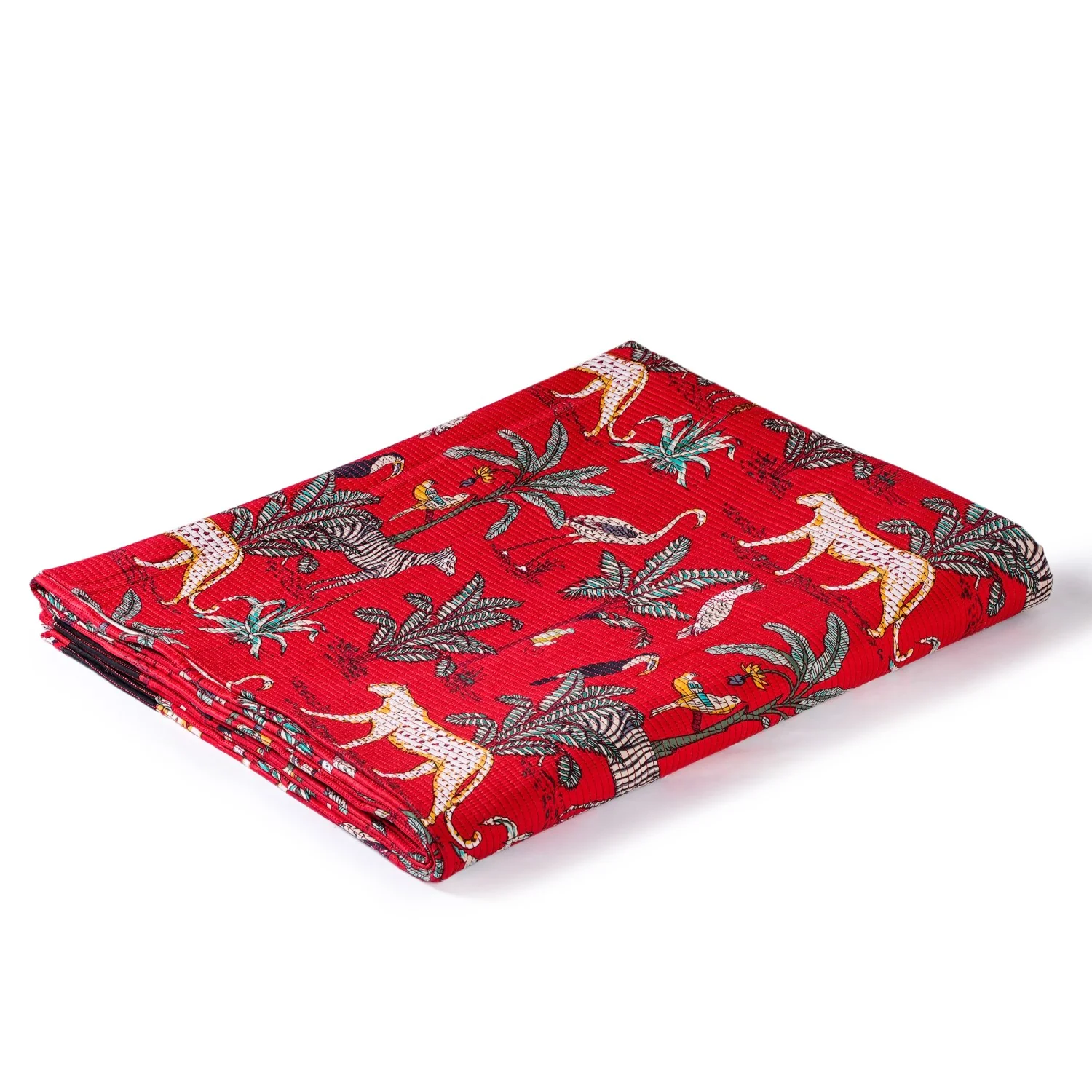 Safari Dreams Quilted Cotton Bedcover 254x221cm - Image 2