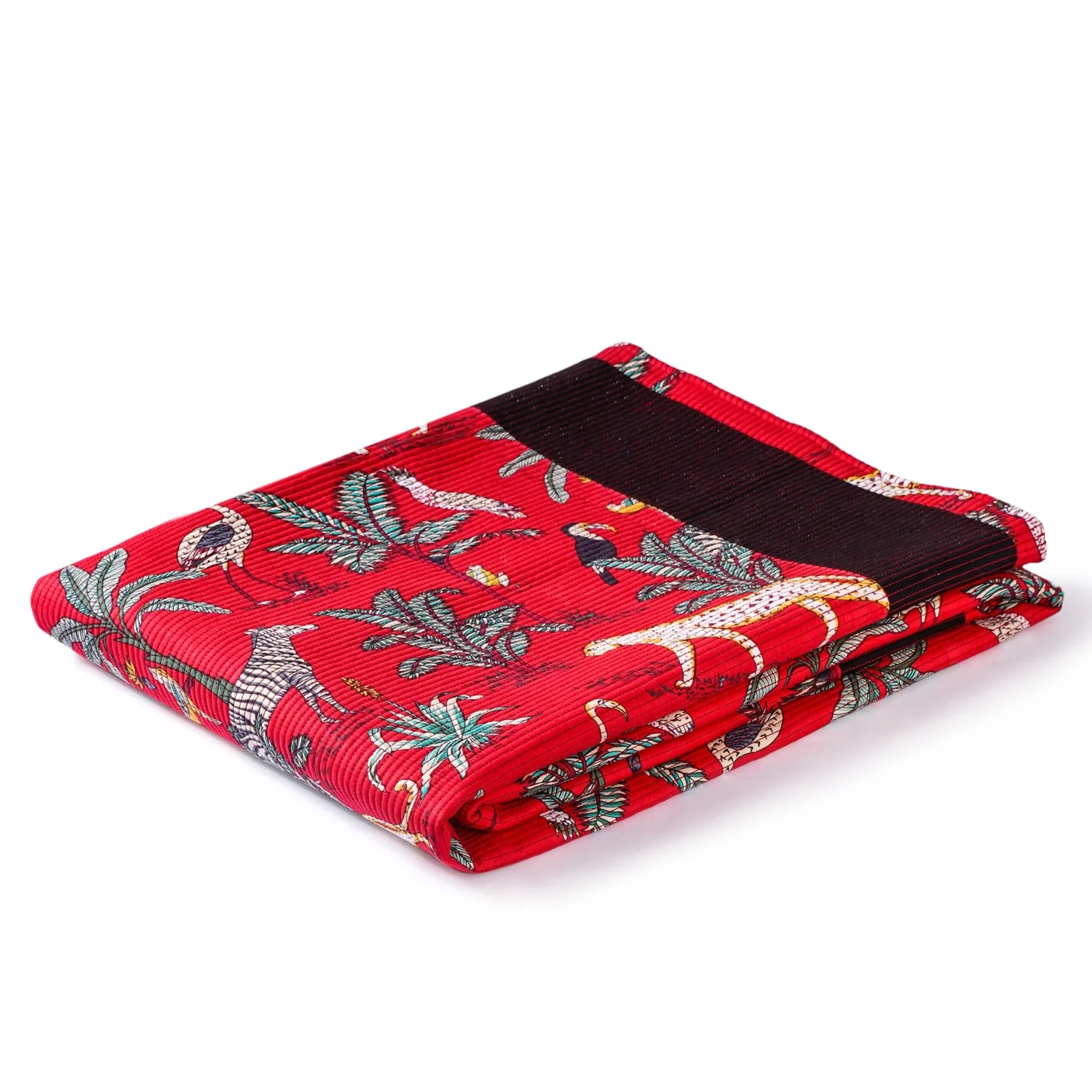 Safari Dreams Quilted Cotton Bedcover 254x221cm - Image 6