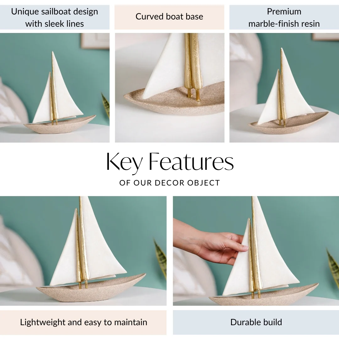 Sailboat Decor Accent - Image 4