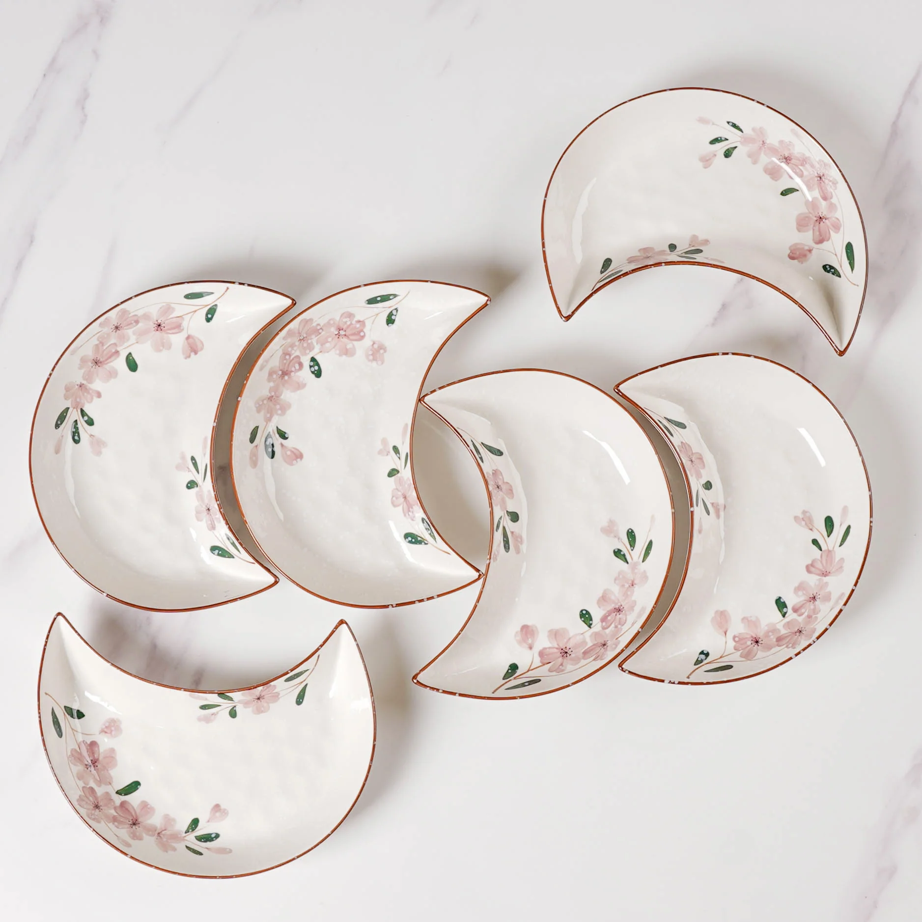 Sakura 21 Piece Snack Set For 6 - Image 3