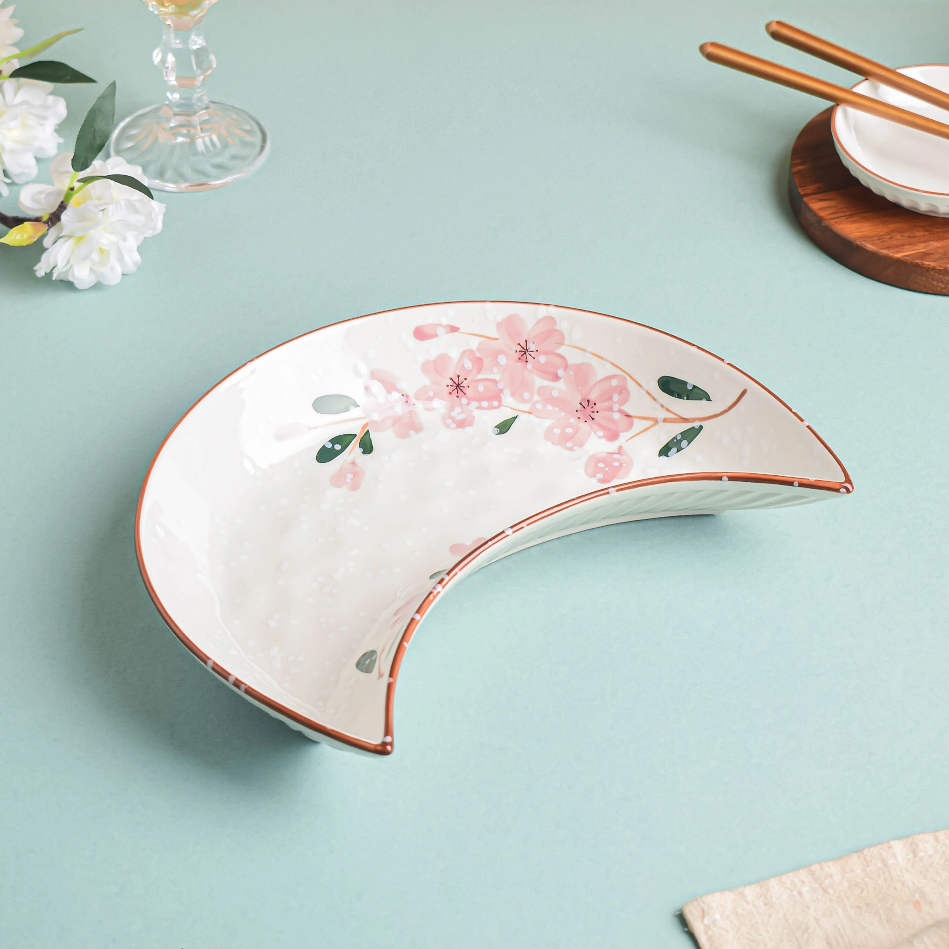 Sakura Moon Plate - Image 4