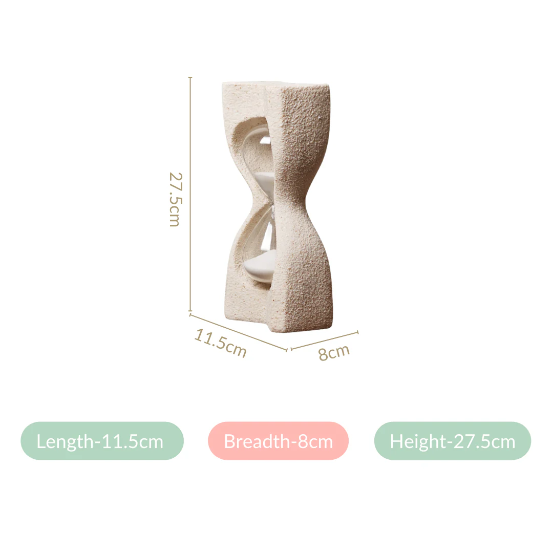 Sands Of Time Hourglass Textured Showpiece - Image 4