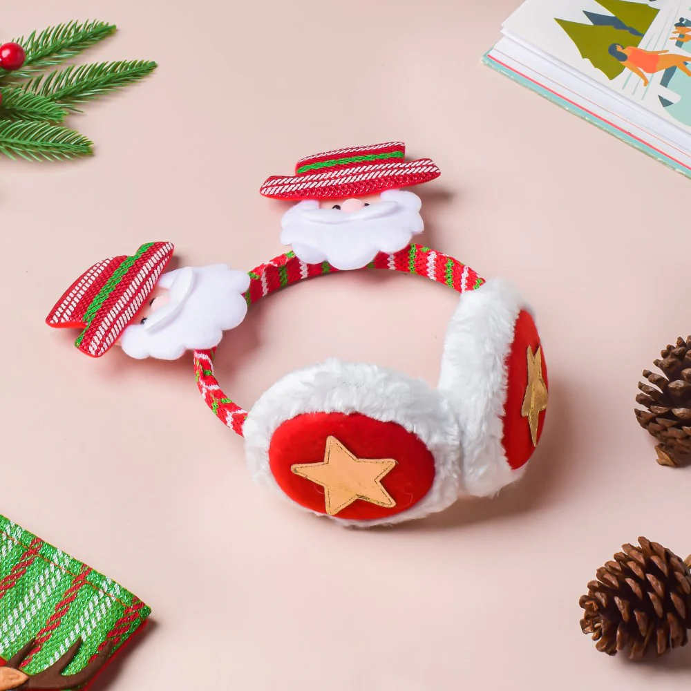 Santa Claus Winter Earmuffs For Christmas - Image 4