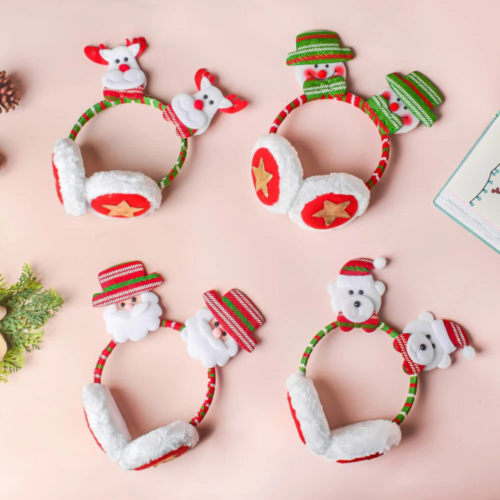 Santa Claus Winter Earmuffs For Christmas - Image 7
