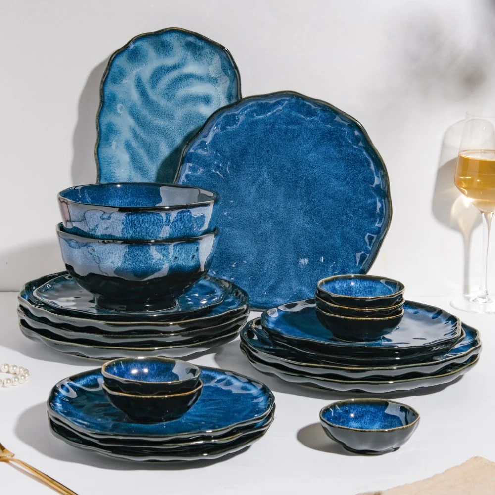 Sapphire 21 Piece Dinnerware For 6 - Image 11