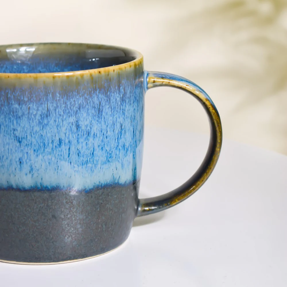 Sapphire Ceramic Cup Blue 300 ml - Image 4