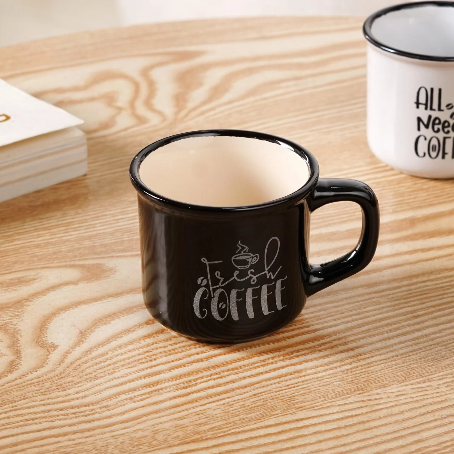 Sassy Brew Quotes Coffee Cup Set Of 4 170ml - Image 6