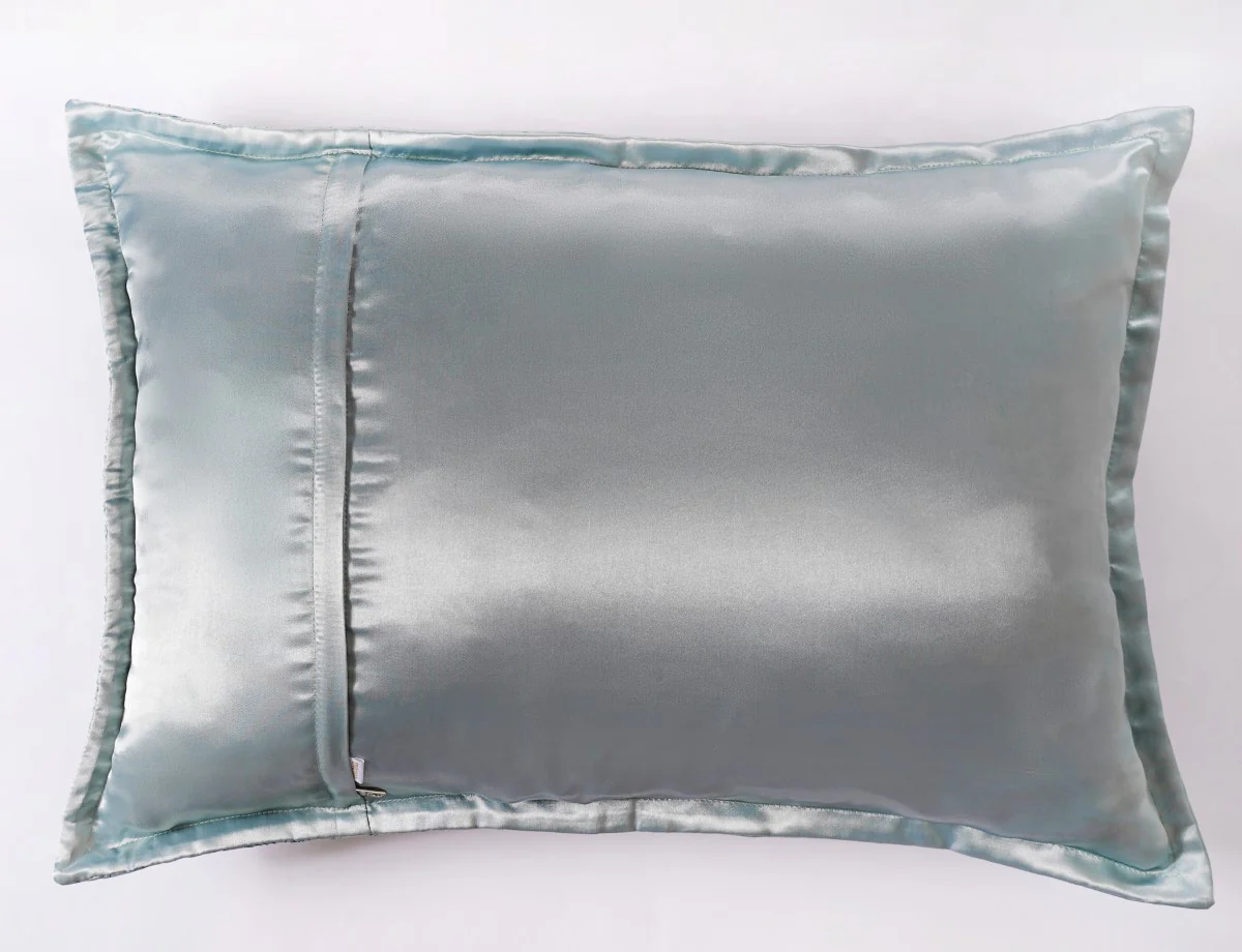 Satin Bed Cover And Pillow Cover Set Of 3 - Image 5