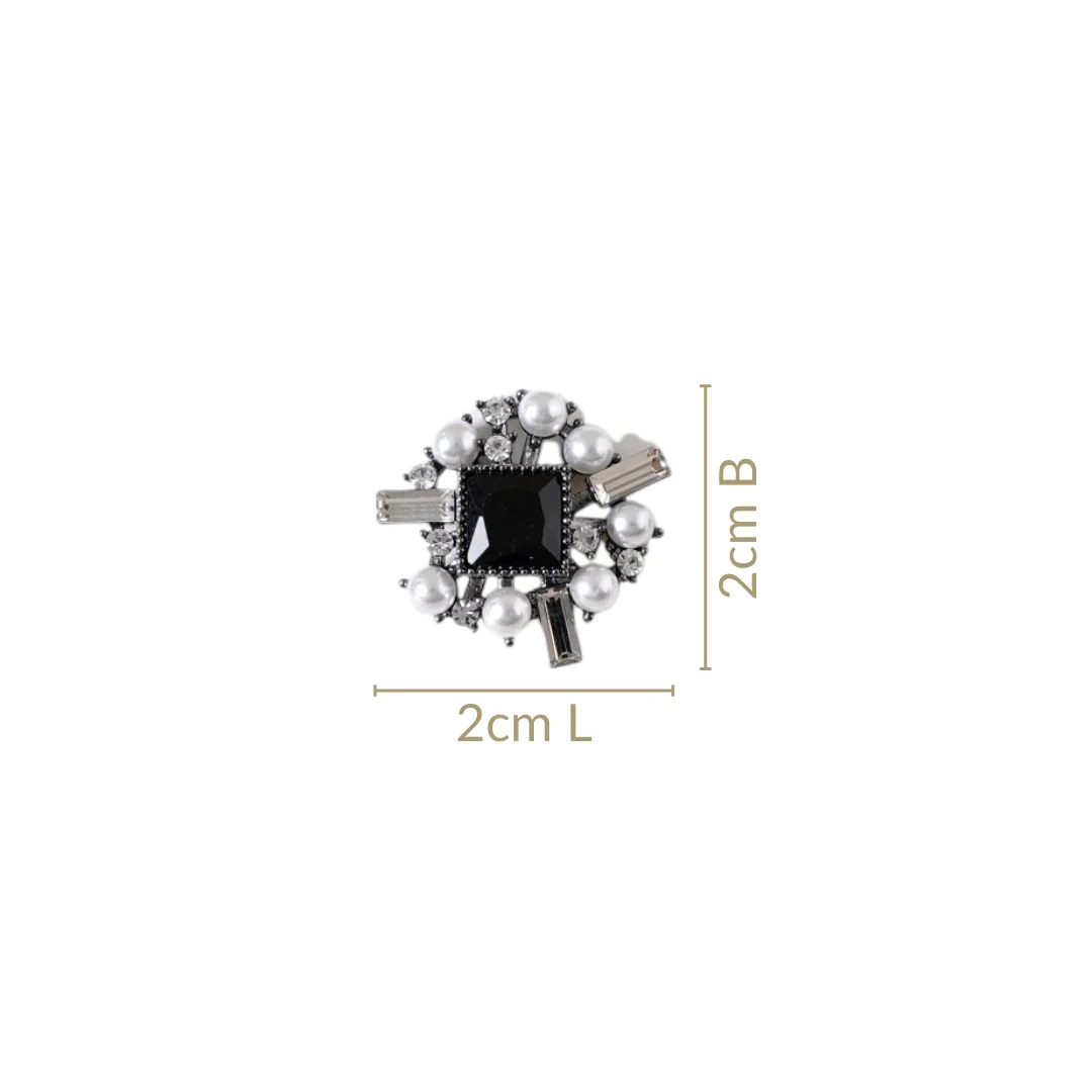 Sculptural Edgy Oxidised Silver Stud Earrings - Image 3