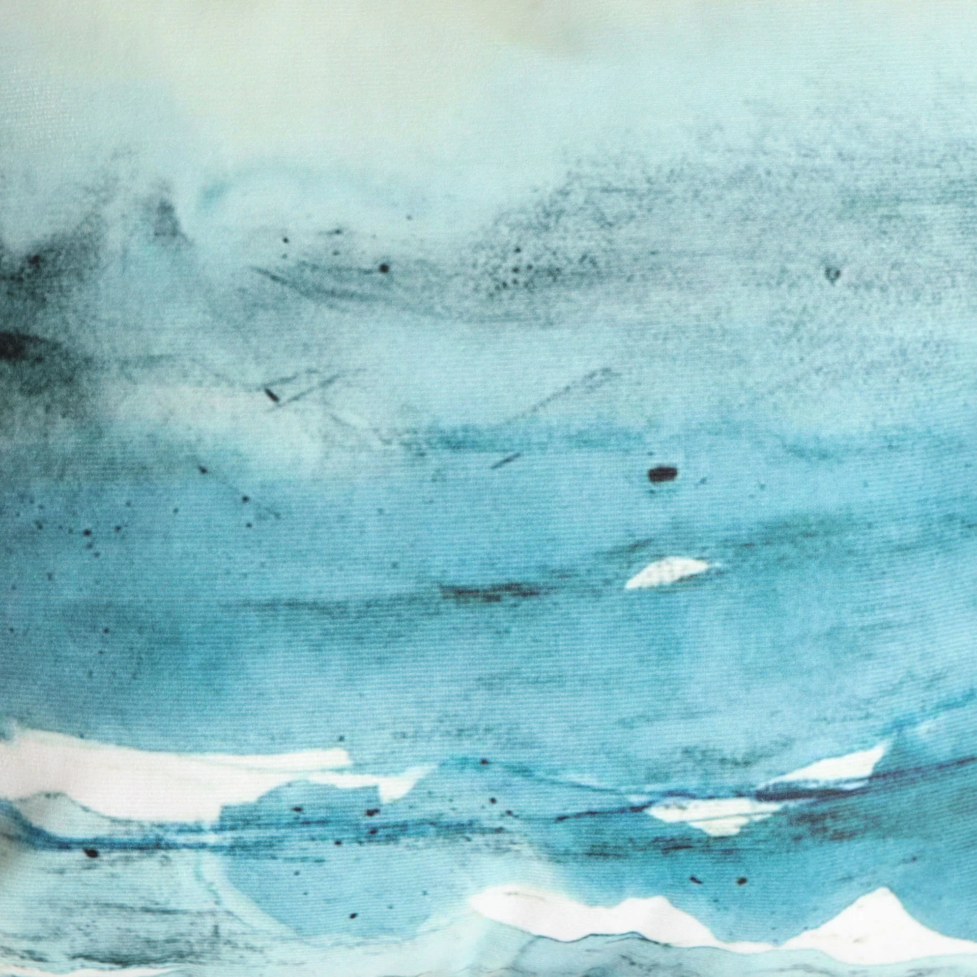 Sea Waves Couch Cushion Cover - Image 2