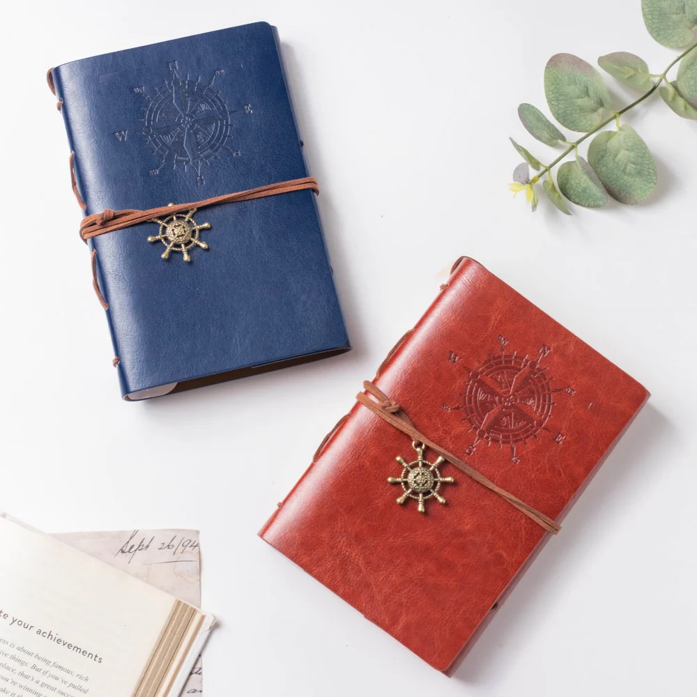 Seafarer Leather Journal With Anchor Tassel Blue 75 Pages - Image 10