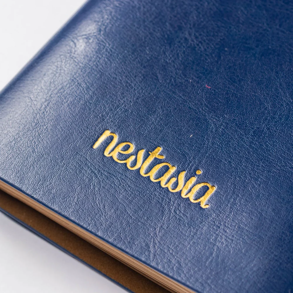 Seafarer Leather Journal With Anchor Tassel Blue 75 Pages - Image 9
