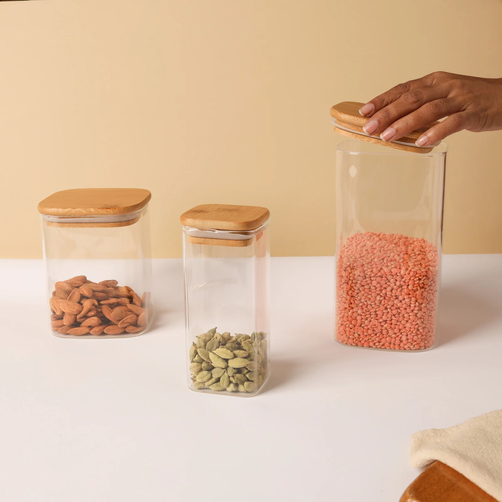 Seal Glass Jar Set of 3 - Image 12
