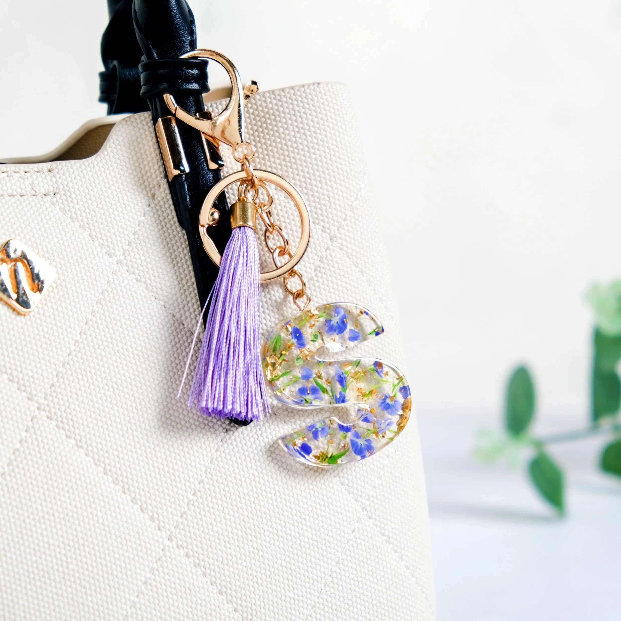 Secret Garden S Keychain With Satin Tassel - Image 3