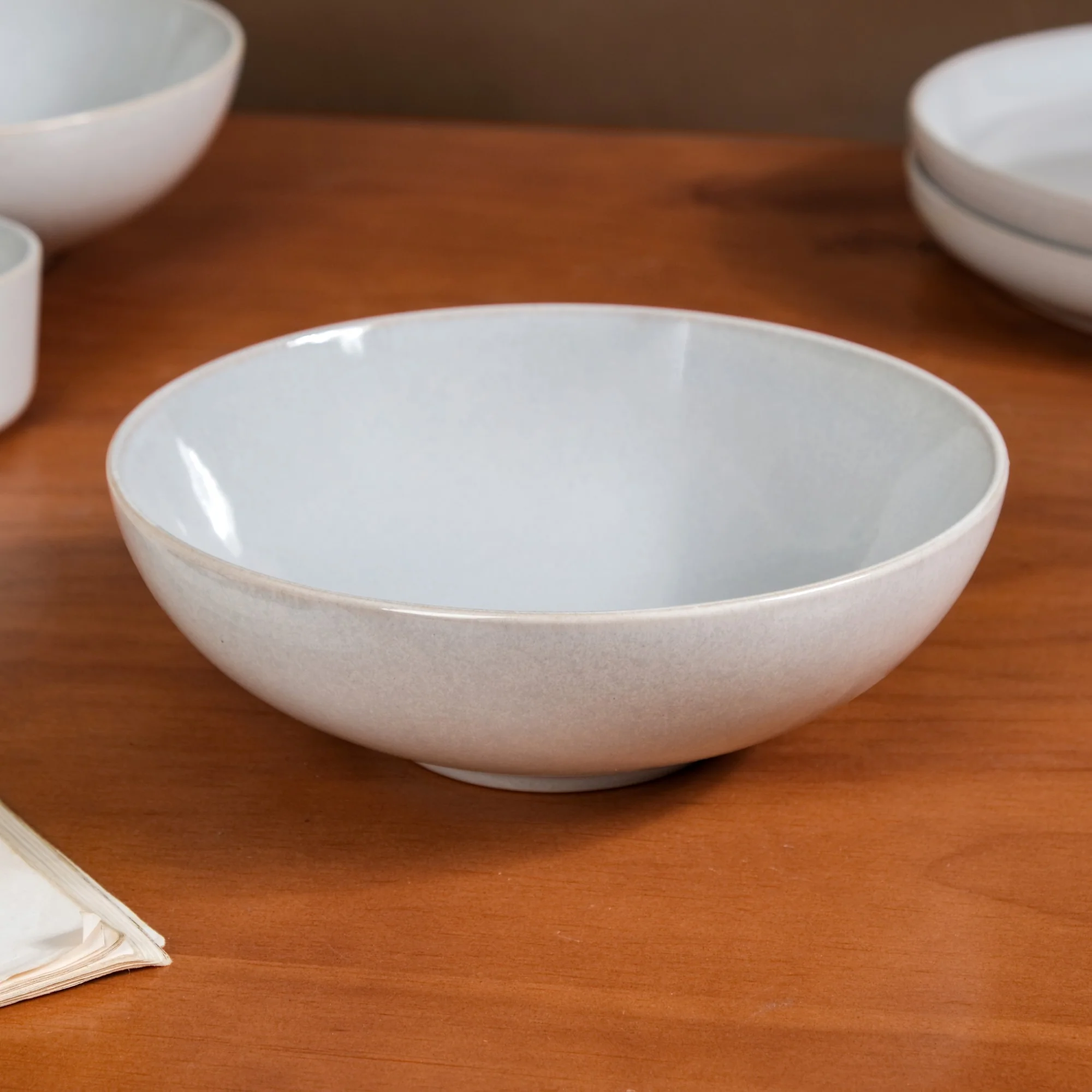 Sera Ceramic Serving Bowl Set Of 2 Grey 1000ml - Image 6