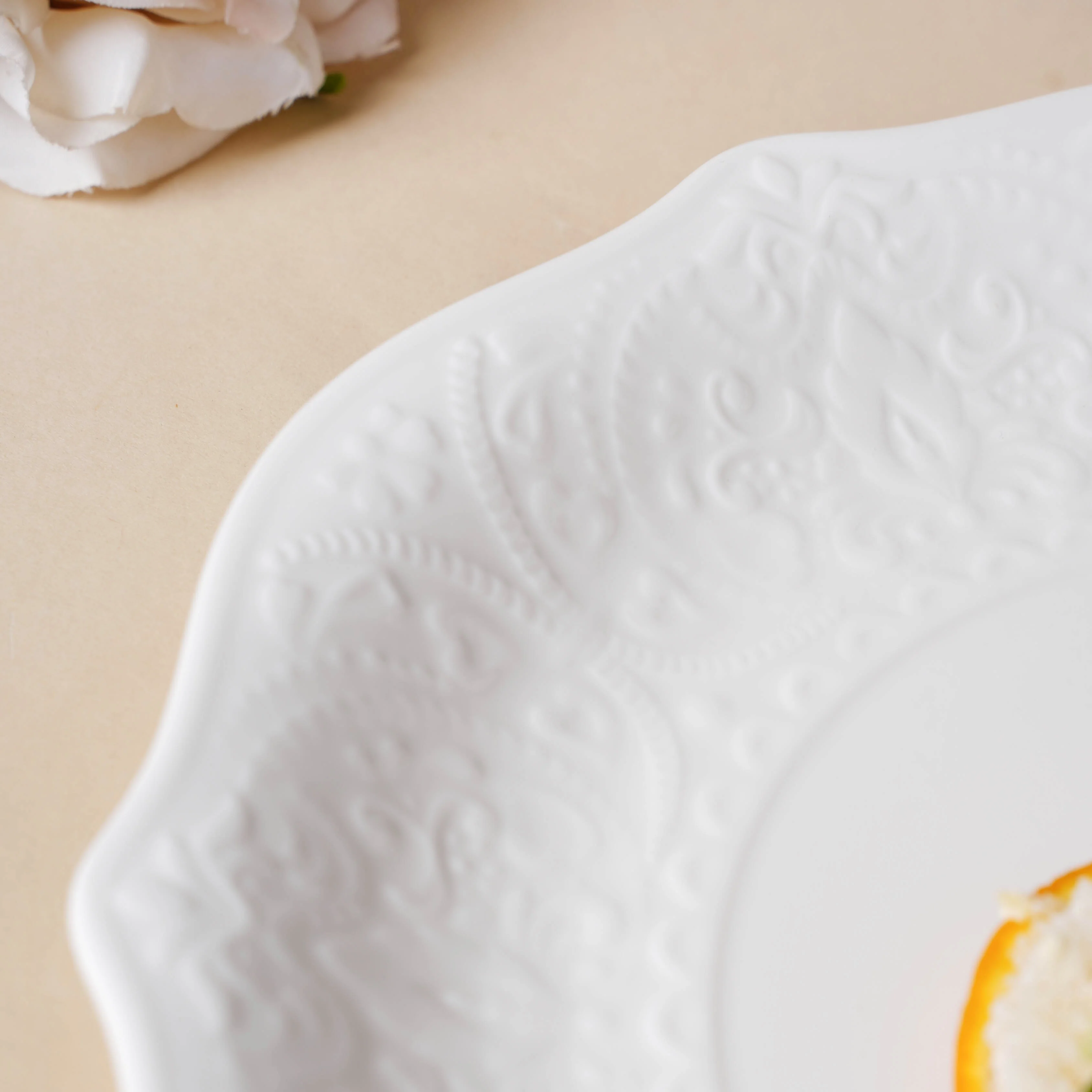 Serena Lily White Dinner Plate 10.5 Inch - Image 7