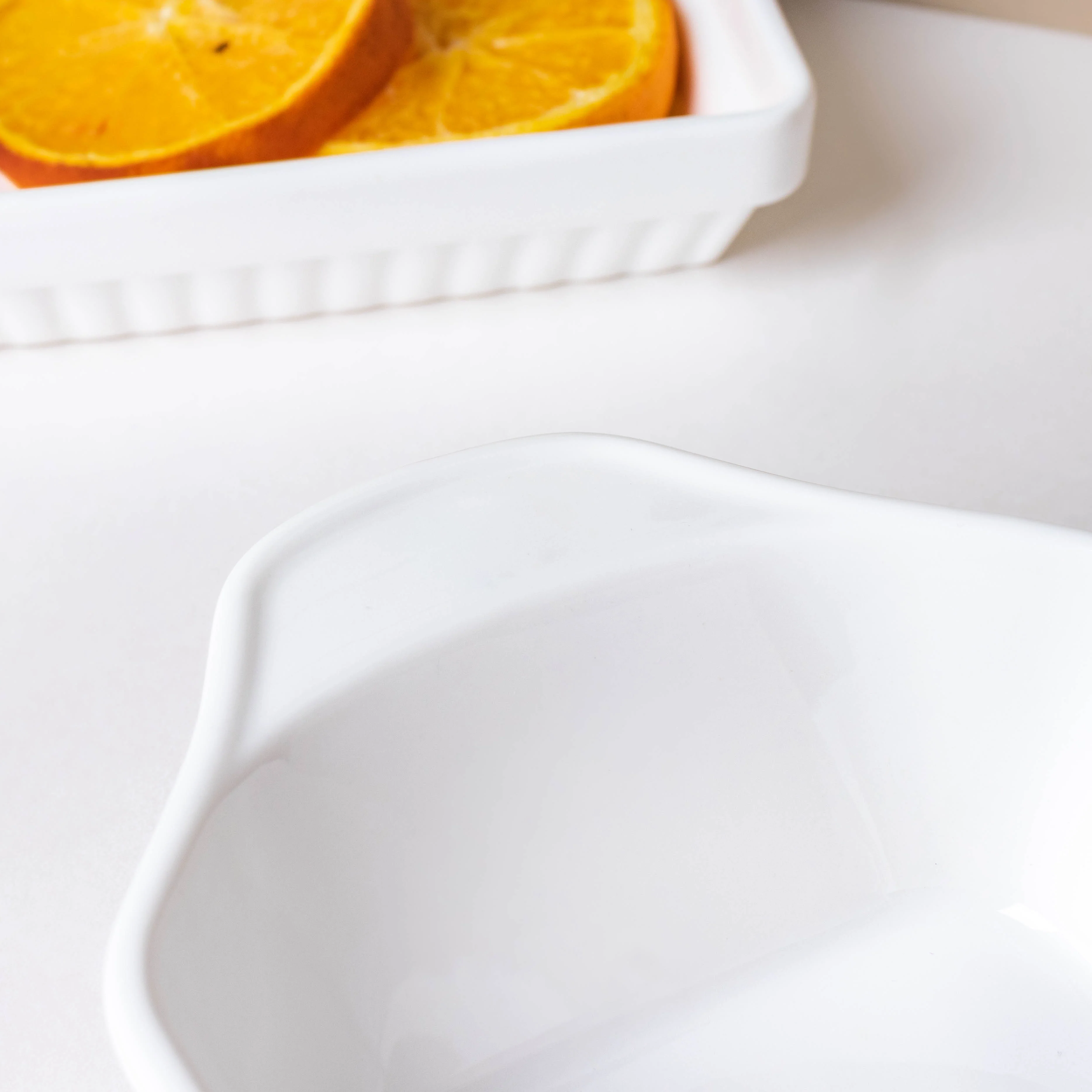 Serena Lily White Plate For Baking - Image 4