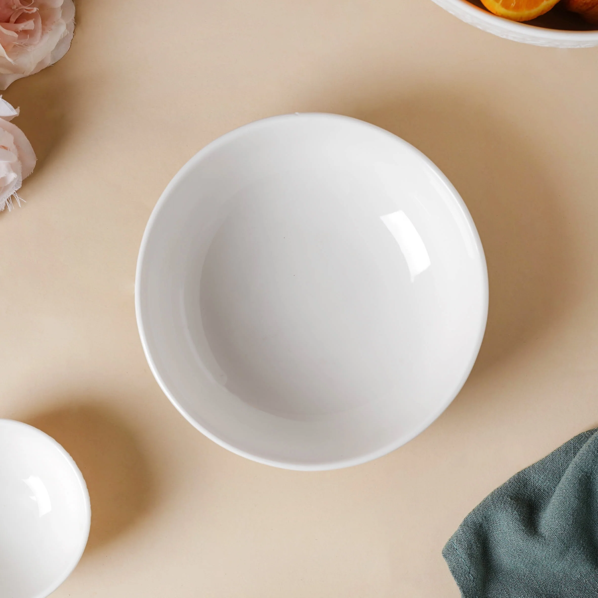 Serena Pearly White Snack Bowl 6 Inch 500 ml - Image 7