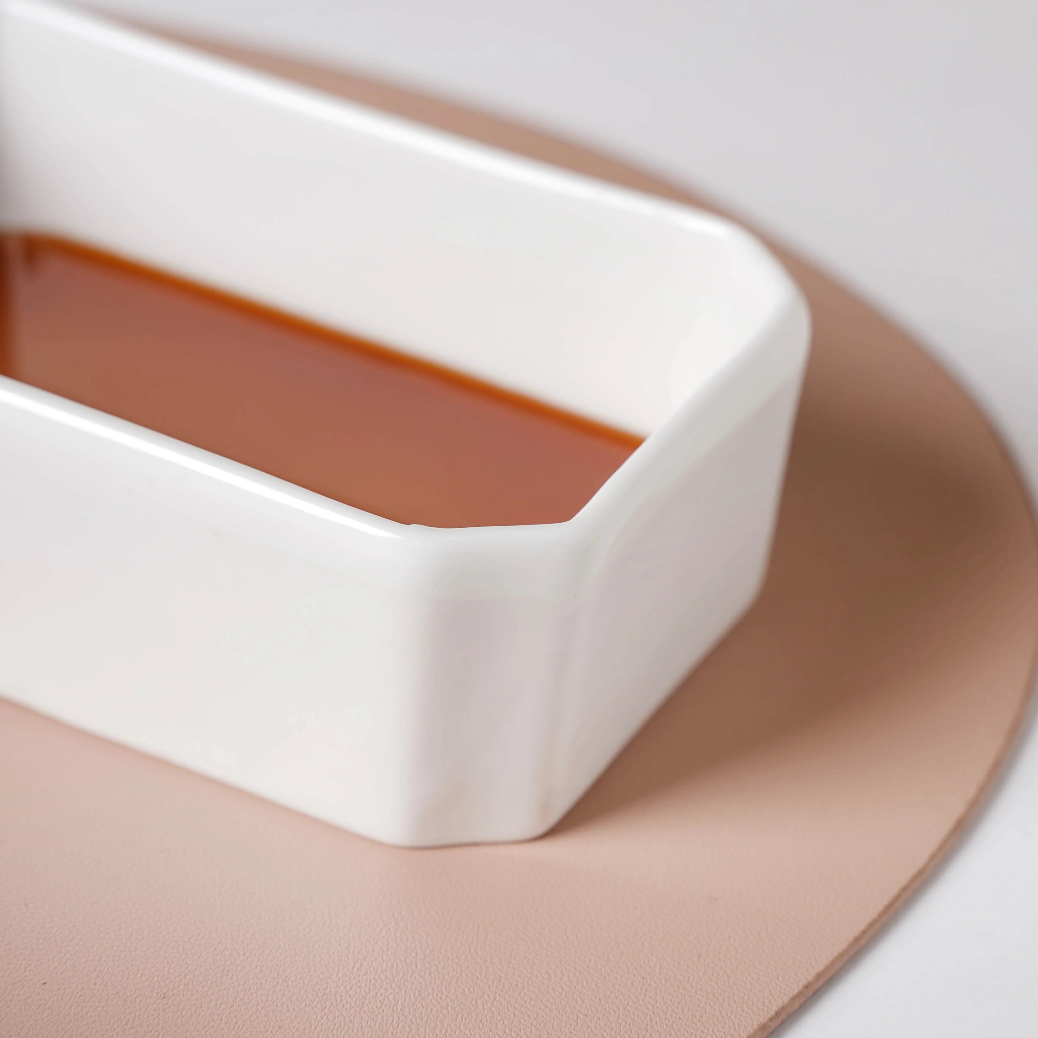 Serena Snowy White Rectangle Dip Bowl - Image 5