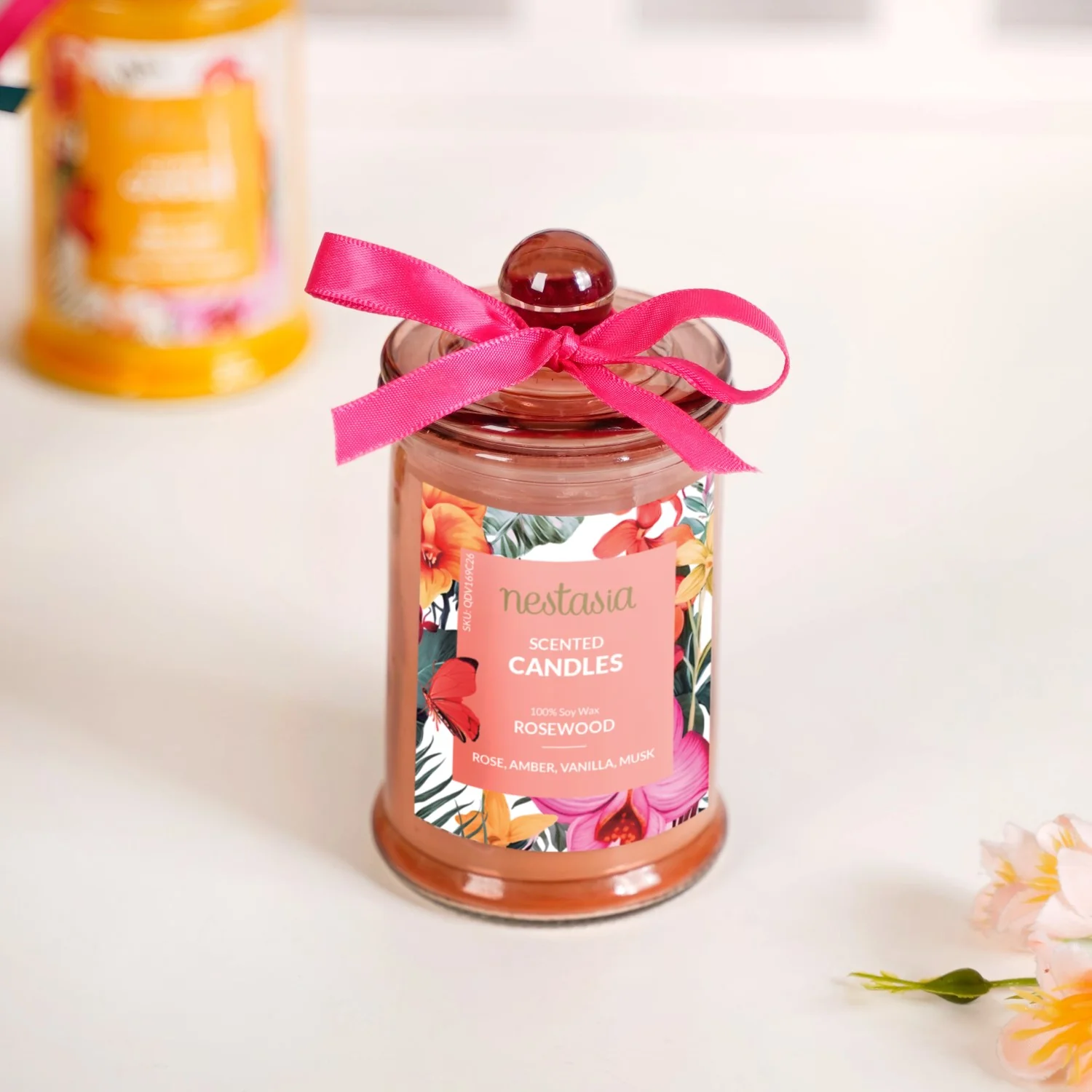 Serene Scents Fragrant Candle Gift Set Of 4 - Image 9