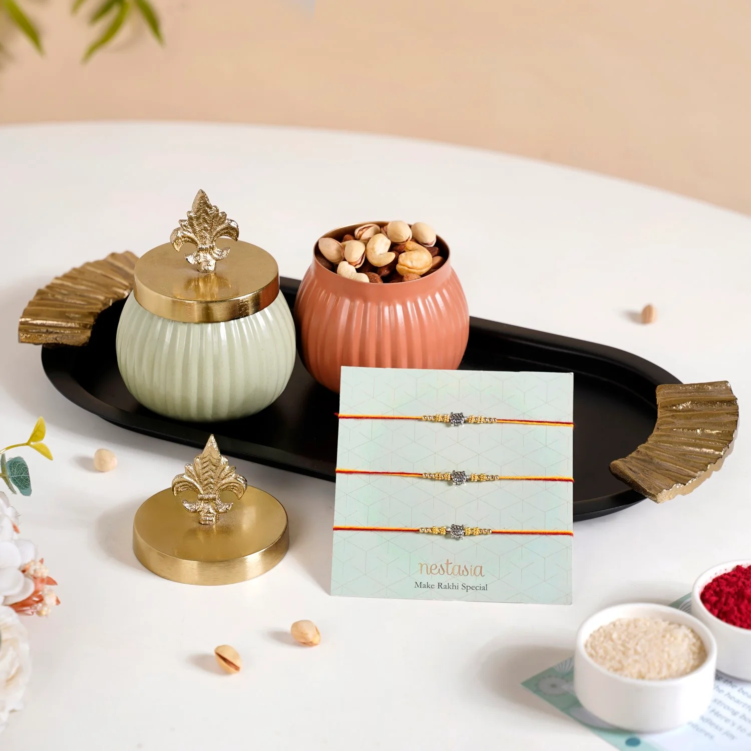 Serving Happiness Rakhi Hamper