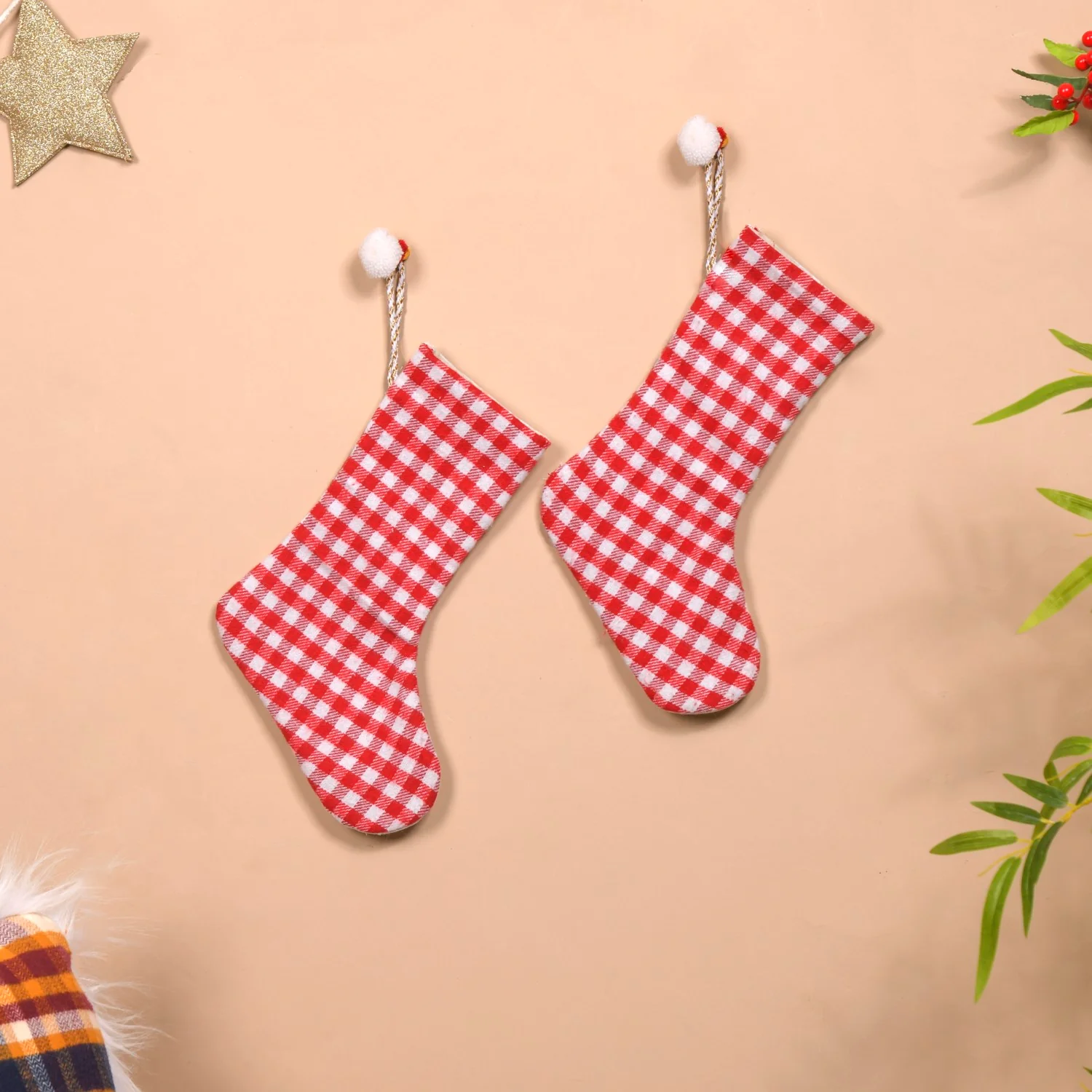 Set Of 2 Festive Stockings - Image 8