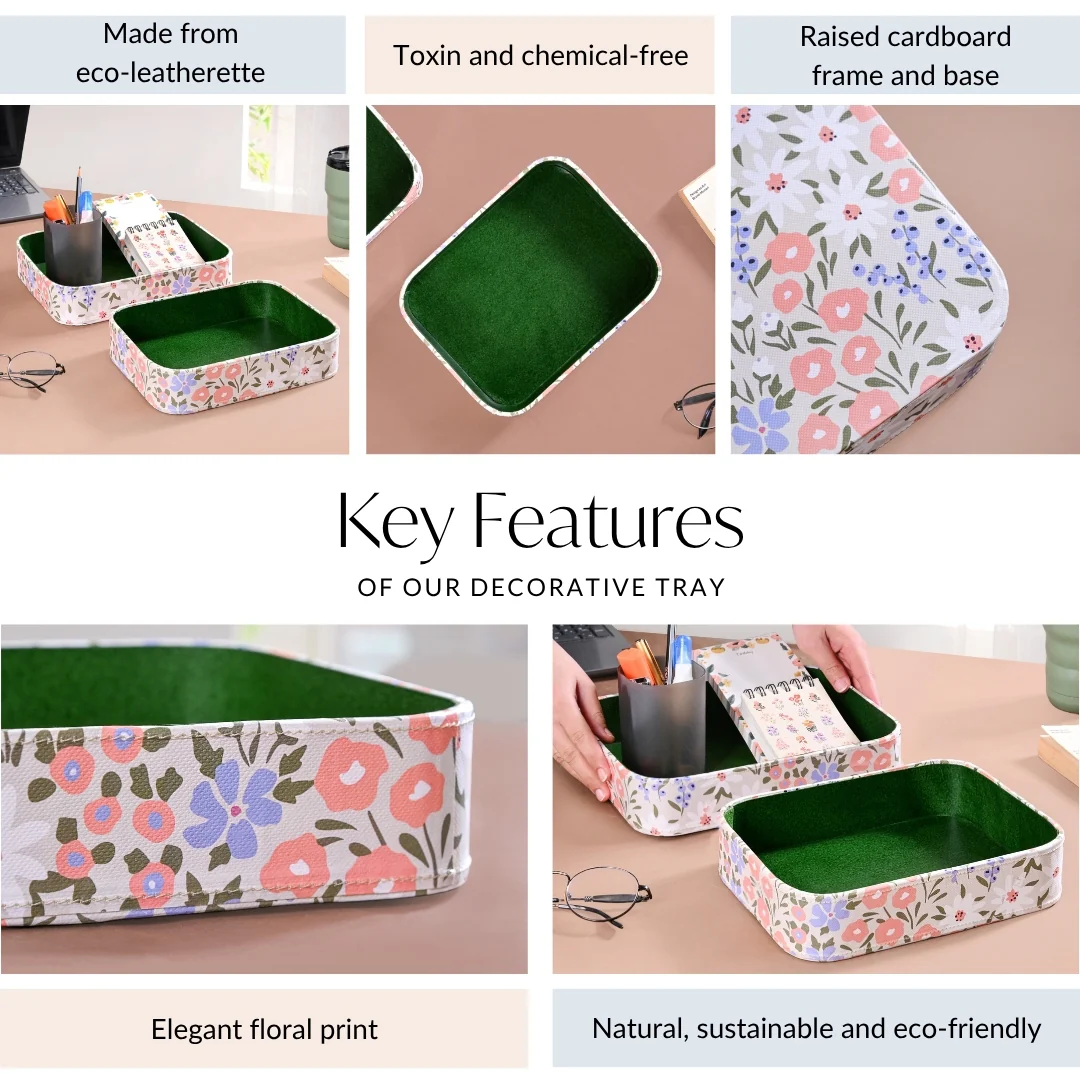 Set Of 2 Florina Desk Organiser Tray - Image 5