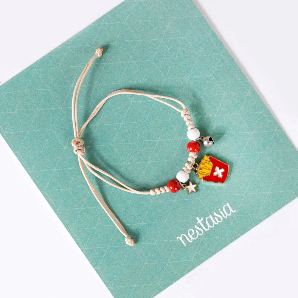 Set Of 2 Foodie Kawaii Bracelets For Kids - Image 2